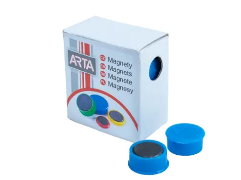 ARTA Magnety průměr 16mm modré (10ks v balení)