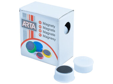 ARTA Magnety průměr 16mm bílé (10ks v balení)