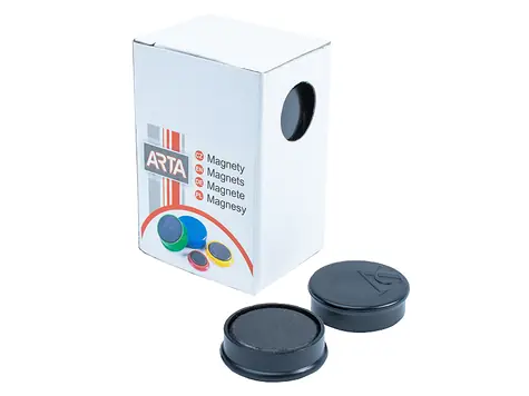 ARTA Magnety průměr 25mm černé (10ks v balení)