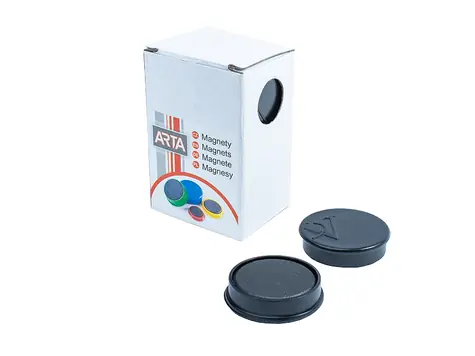 ARTA Magnety průměr 30mm černé (10ks v balení)