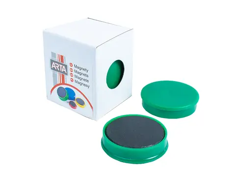 ARTA Magnety průměr 40mm zelené (4ks v balení)