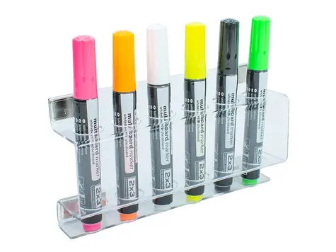 ARTA CLEAR6 Magnetický držák popisovačů na skleněné tabule 