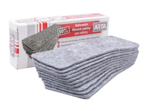 ARTA Náhradní filcy pro stěrky SLIM a DUO 10 ks
