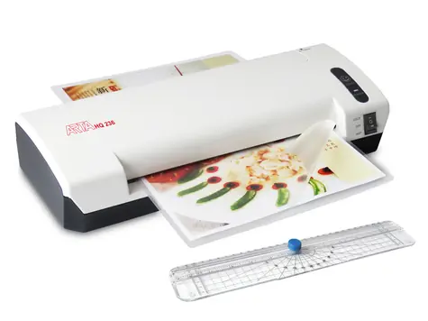 ARTA HQ 236 A4 s řezacím pravítkem / Laminátor / 125 mic / šířka: 230mm