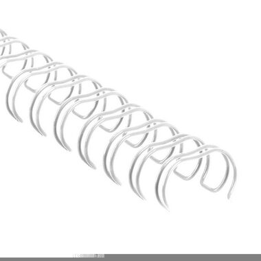 COPIERLAND Drátěná hřbety 2:1 - 8mm - bílé - 100ks