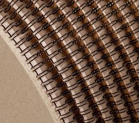 COPIERLAND Drátěné hřbety na cívce 2:1 - 22 mm (7/8") - 6.000 závěsů - černé
