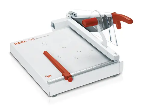 IDEAL 1138 / profesionální řezačka / 385 mm / až 50 listů 