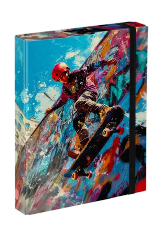 BAAGL Desky na školní sešity A5 Skatepark / 17 x 23 x 3 cm