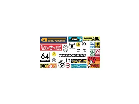 MaDe Balící papír Super Mario 70 cm x 2 m