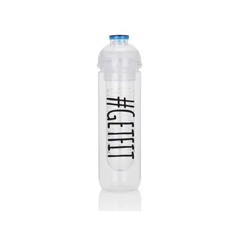 XD Design Láhev na vodu a ovoce Get Fit 500ml modrá