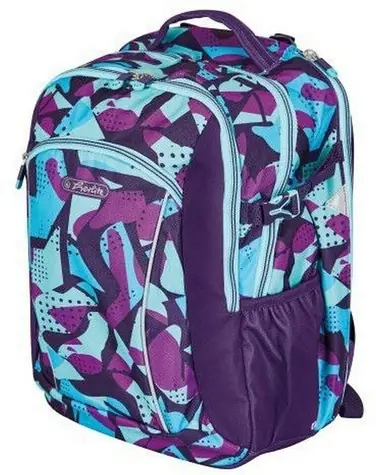 Herlitz Školní batoh / vhodný pro děti od 4. tř. ZŠ / 24 l / fialová