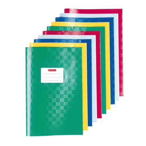 Herlitz Obal na sešity A4 / 10 ks / mix barev