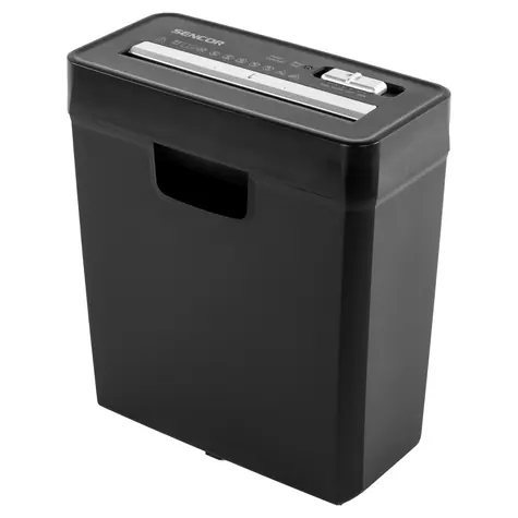 SENCOR SSK 161 / skartovačka / proužkový řez 6mm / stupeň utajení P-2 / 6 listů / 10L