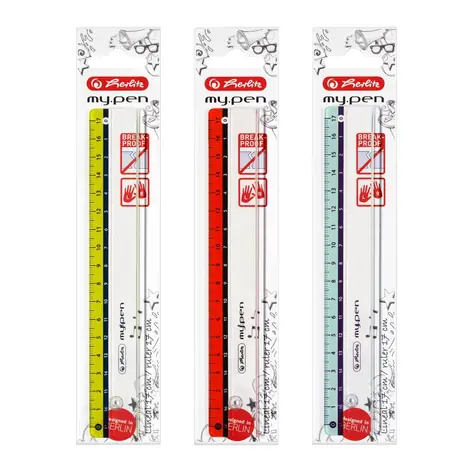 Herlitz Pravítko plastové 17cm 
