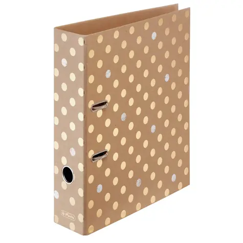 Herlitz Pořadač A4 / 8 cm / hnědá