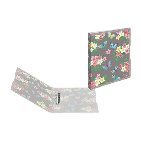 Herlitz Pořadač A4 motýli / 1,6 cm / šedá