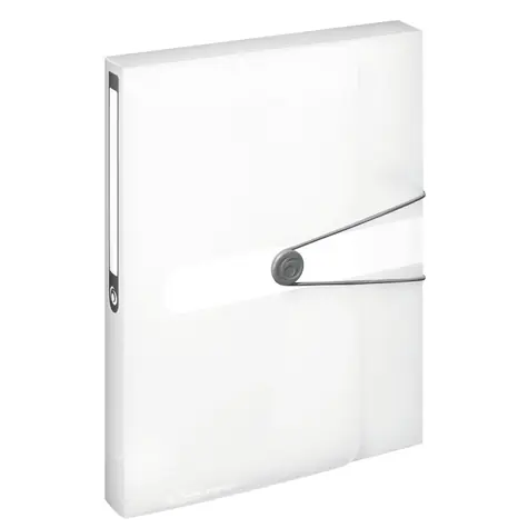 Herlitz Desky s gumičkou A4 / průhledná