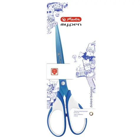 Herlitz Nůžky / modro-bílá
