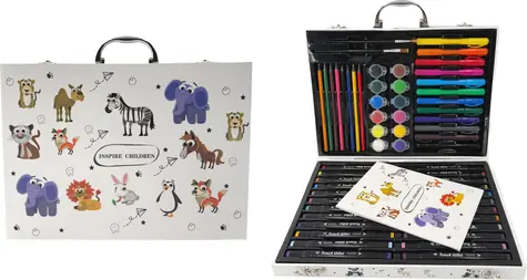 MAC TOYS ARTO Výtvarný kufřík - Zvířátka / od 3 let