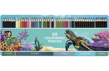 GRAFIX Velká sada pastelek 50ks / od 3 let