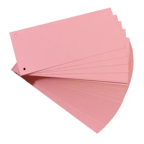 Herlitz  Oddělovací pásky / 100 ks / růžová