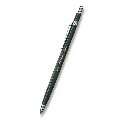 FABER-CASTELL TK 4600 Mechanická tužka  2mm / černá-stříbrná