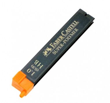 FABER-CASTELL Náplň do mechanické tužky / 1mm / 12ks / černá