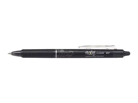 PILOT Frixion Clicker Gumovací pero / 0,7mm / černá
