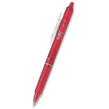 PILOT Frixion Clicker Gumovací pero / 0,7mm / červená