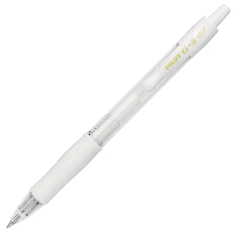 PILOT Roller Gelové pero / 0,5mm / bílá