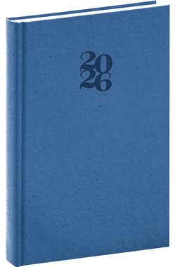 NOTIQUE Denní diář Essenza 2026 švestka / 15 x 21 cm