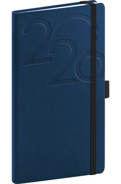 NOTIQUE Kapesní diář Ajax 2026 modrý / 9 x 15.5 cm