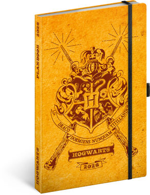 NOTIQUE Planbook diář/notes Harry Potter – Bradavice 2026, 13 x 21 cm