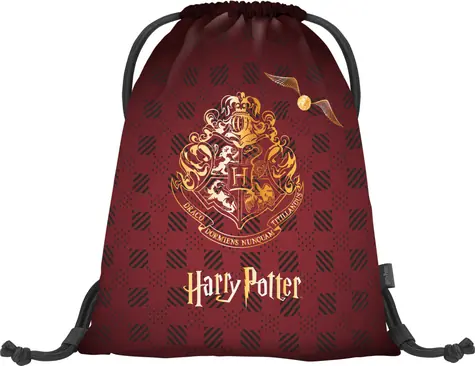 BAAGL Sáček Harry Potter Bradavice vínový