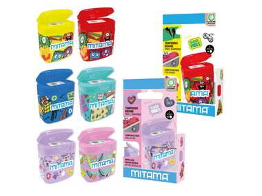 MITAMA Ořezávátko 2 otvory zásobník+víko (1ks)