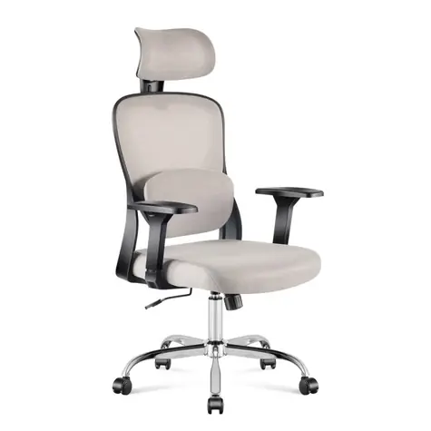 Mark Adler Manager 3.2 šedá / Kancelářské ergonomické křeslo / nosnost 130 kg