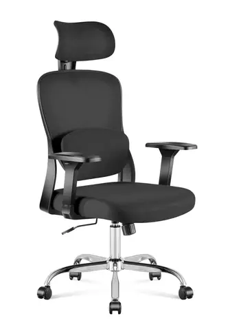 Mark Adler Manager 3.2 černá / Kancelářské ergonomické křeslo / nosnost 130 kg