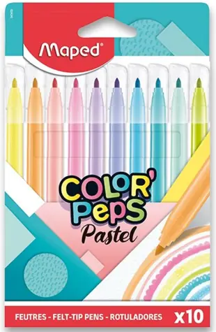 MAPED Fixy Color'Peps Pastel 10 ks