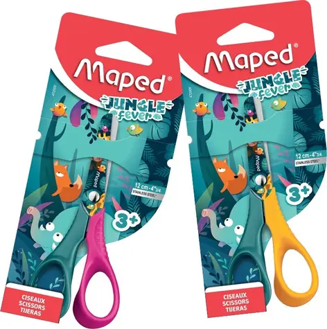 MAPED Nůžky Vivo Jungle Fever 12 cm 1ks (mix) / od 3 let