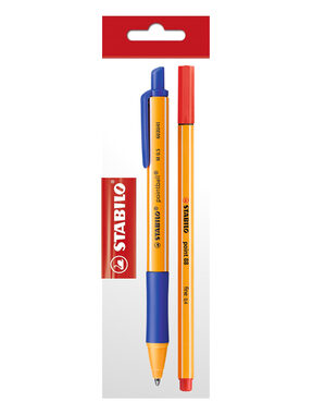 STABILO® pointball & STABILO® point 88 - Kuličkové pero & jemný liner