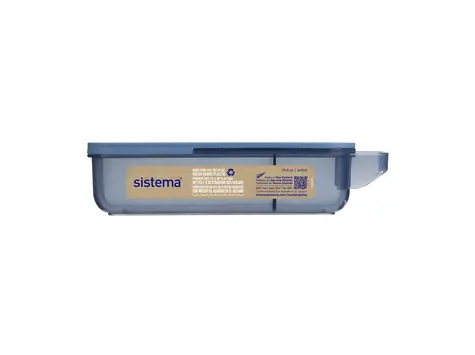 Sistema Ocean Bound Slide n Snack Dělený svačinový box 445 ml modrá 