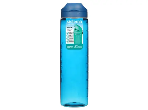 Sistema Hydrate Flip Top Tritanová láhev 1 l modrá