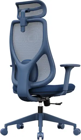 SENSE7 MOYO modrá / Kancelářské ergonomické křeslo / nosnost 150 kg