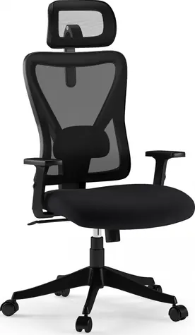 SENSE7 Tone černá / Kancelářské ergonomické křeslo / nosnost 130 kg