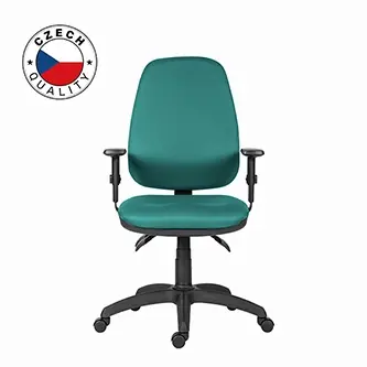 Powerton ERGO Anna tyrkysová / Kancelářské ergonomické křeslo / nosnost 140 kg