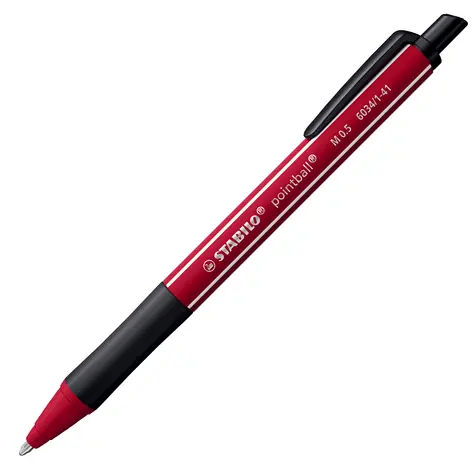 STABILO® pointball NatureCOLORS Wildflower - Kuličkové pero - burgundská červená