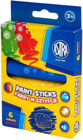ASTRA Baby barvy Jumbo v tyčince 6ks