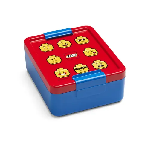 LEGO® Iconic Classic box na svačinu 170 x 135 x 69 mm - červená/modrá