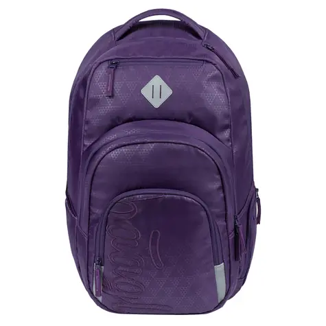 BAAGL Školní batoh Coolmate Plum
