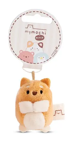NICI přívěsek MyMochi Pejsek Hiro hnědý 5 cm / od 0 měsíců